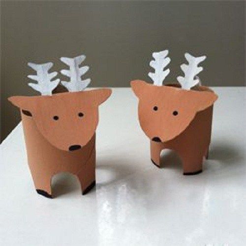 45 Décorations de Noël avec des rouleaux de papier toilette 55 45 Décorations de Noël avec des rouleaux de papier toilette 55