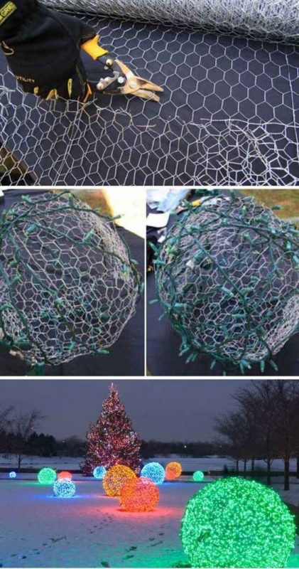 74 Décos de Noël faciles à faire pour l'extérieur 16 74 Décos de Noël faciles à faire pour l'extérieur 16