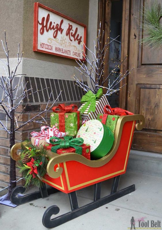 74 Décos de Noël faciles à faire pour l'extérieur 29 74 Décos de Noël faciles à faire pour l'extérieur 29