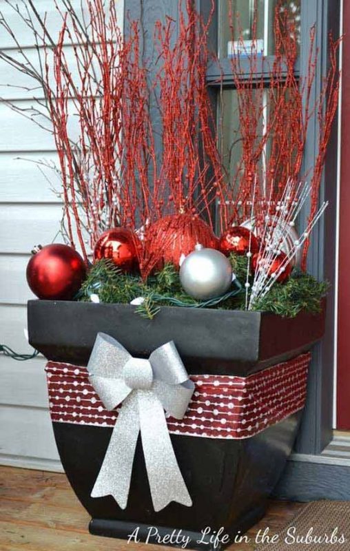 74 Décos de Noël faciles à faire pour l'extérieur 45 74 Décos de Noël faciles à faire pour l'extérieur 45