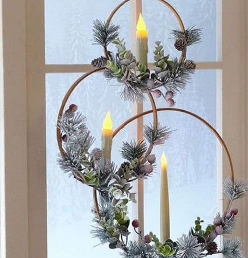 74 Décos de Noël faciles à faire pour l'extérieur 14 74 Décos de Noël faciles à faire pour l'extérieur 14