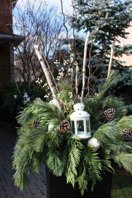74 Décos de Noël faciles à faire pour l'extérieur 50 74 Décos de Noël faciles à faire pour l'extérieur 50