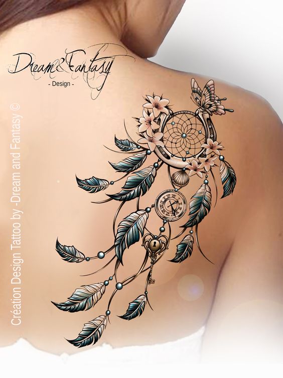 50 top idées de tatouages attrape-rêves 12 50 top idées de tatouages attrape-rêves 12