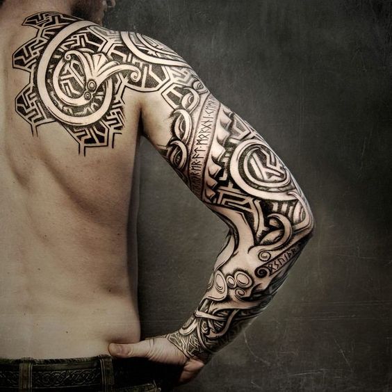 50 top idées de tatouages manchette 13