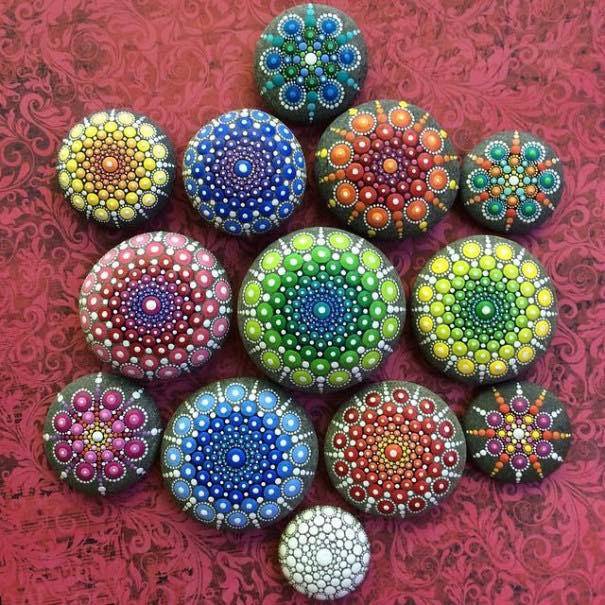 35 idées pour décorer votre jardin avec des pierres peintes 14 35 idées pour décorer votre jardin avec des pierres peintes 14