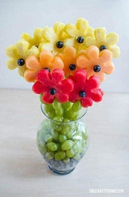 14 idées de beaux centres de table avec des fruits 3