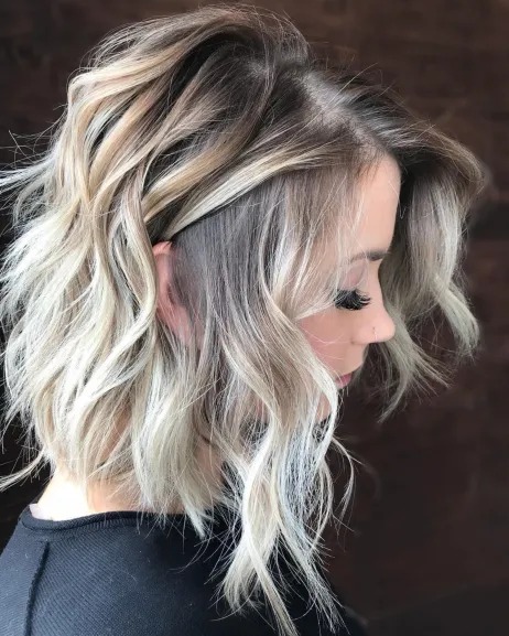 Les 50 plus belles coupes mi long femme 15 Les 50 plus belles coupes mi long femme 15