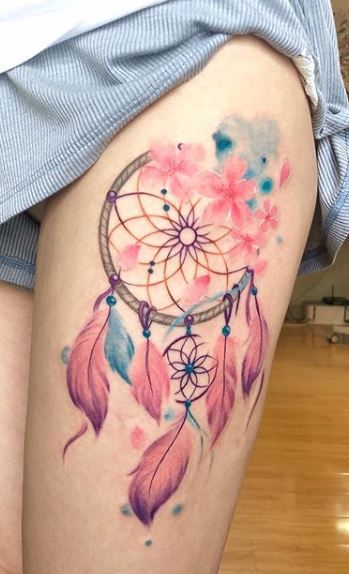 50 top idées de tatouages attrape-rêves 16 50 top idées de tatouages attrape-rêves 16
