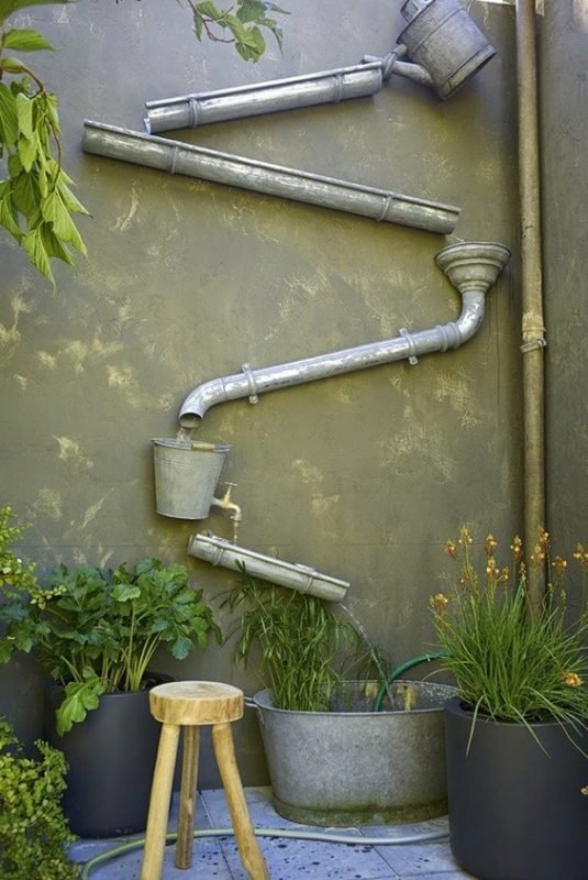 17 cascades de jardin à faire avec de la récup 11 17 cascades de jardin à faire avec de la récup 11