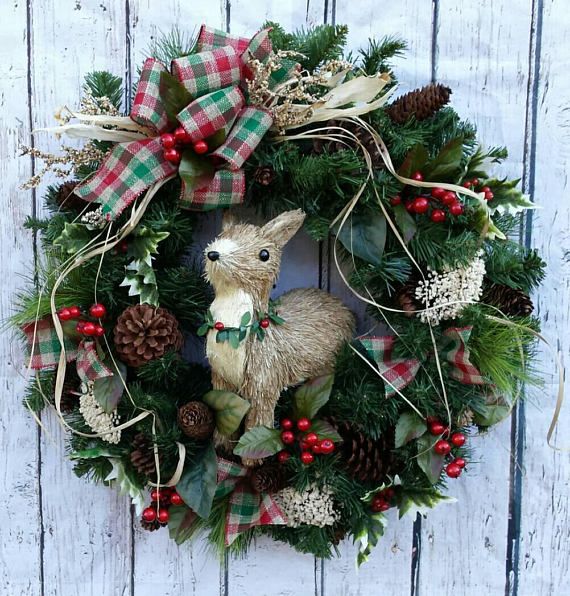 80 top idées de couronnes de Noël à faire soi-même. 18 80 top idées de couronnes de Noël à faire soi-même. 18