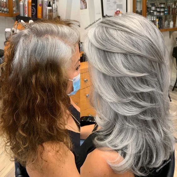 52 charmantes coupes de cheveux mi-long pour femme 19
