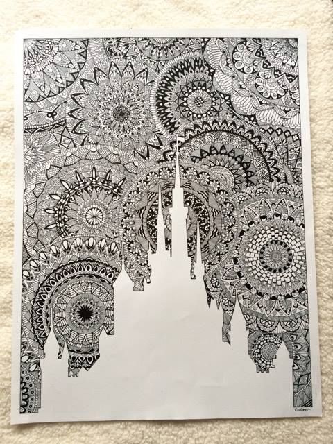 83 top idées tutos pour apprendre à faire un zentangle 7