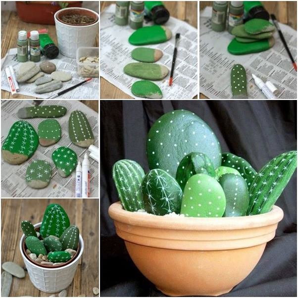 35 idées pour décorer votre jardin avec des pierres peintes 2 35 idées pour décorer votre jardin avec des pierres peintes 2