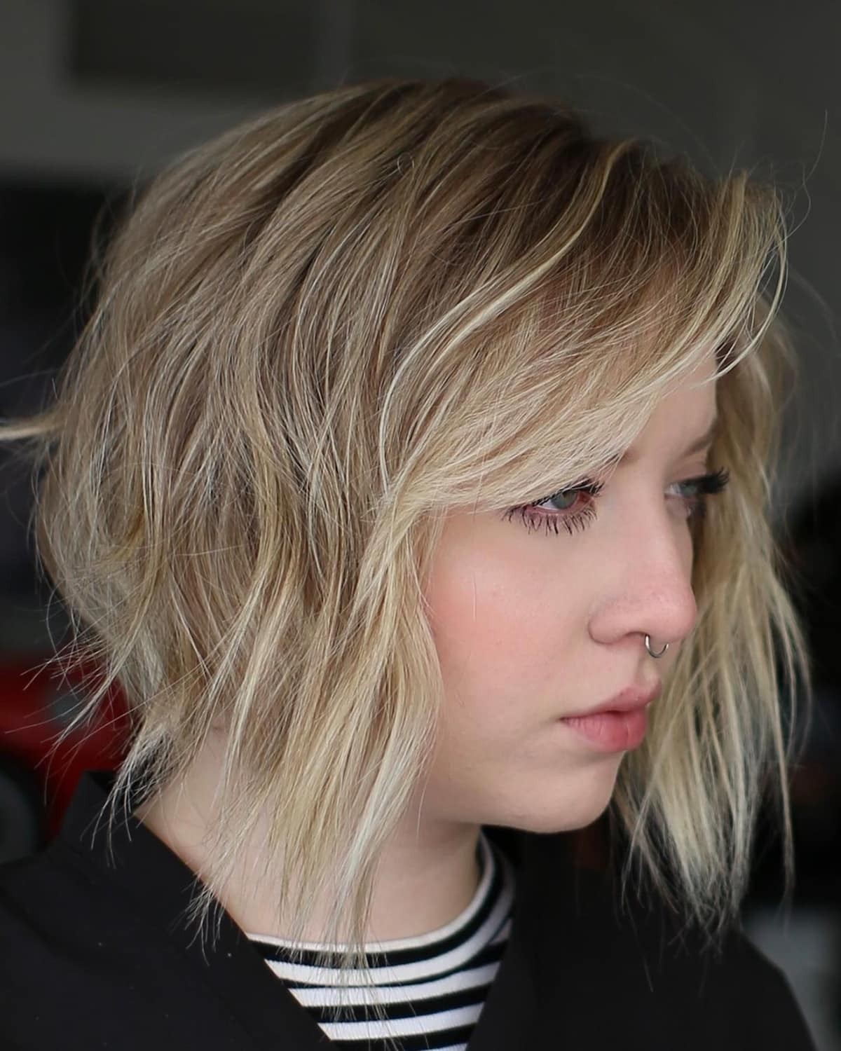 29 top idées de coupes de cheveux mi long dégradé 21