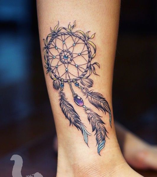 50 top idées de tatouages attrape-rêves 21 50 top idées de tatouages attrape-rêves 21
