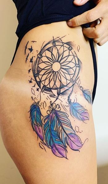 50 top idées de tatouages attrape-rêves 22 50 top idées de tatouages attrape-rêves 22
