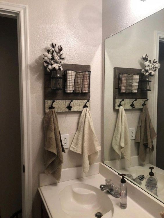 22 top idées de rangements pour la salle de bain 12