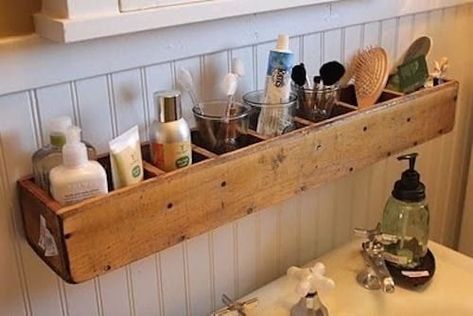 22 top idées de rangements pour la salle de bain 7