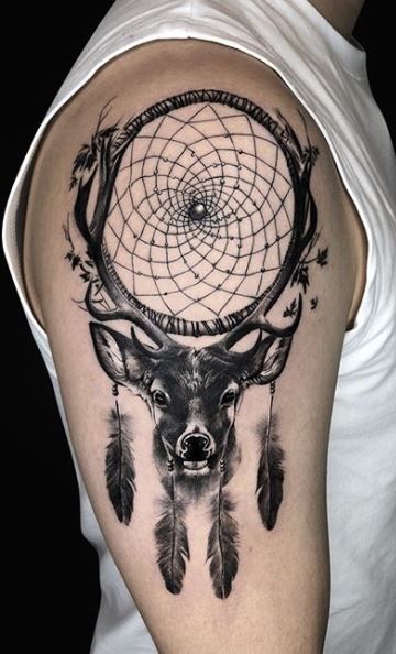 50 top idées de tatouages attrape-rêves 23 50 top idées de tatouages attrape-rêves 23