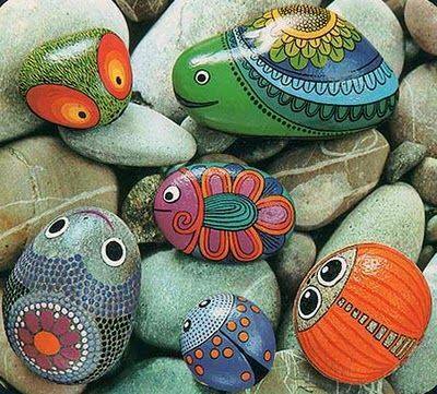 35 idées pour décorer votre jardin avec des pierres peintes 24 35 idées pour décorer votre jardin avec des pierres peintes 24