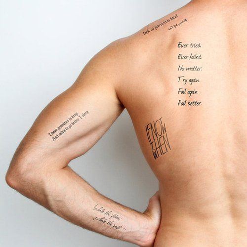 50 top idées de tatouages phrase 24