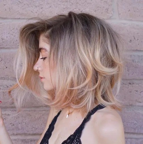 Les 50 plus belles coupes mi long femme 24 Les 50 plus belles coupes mi long femme 24