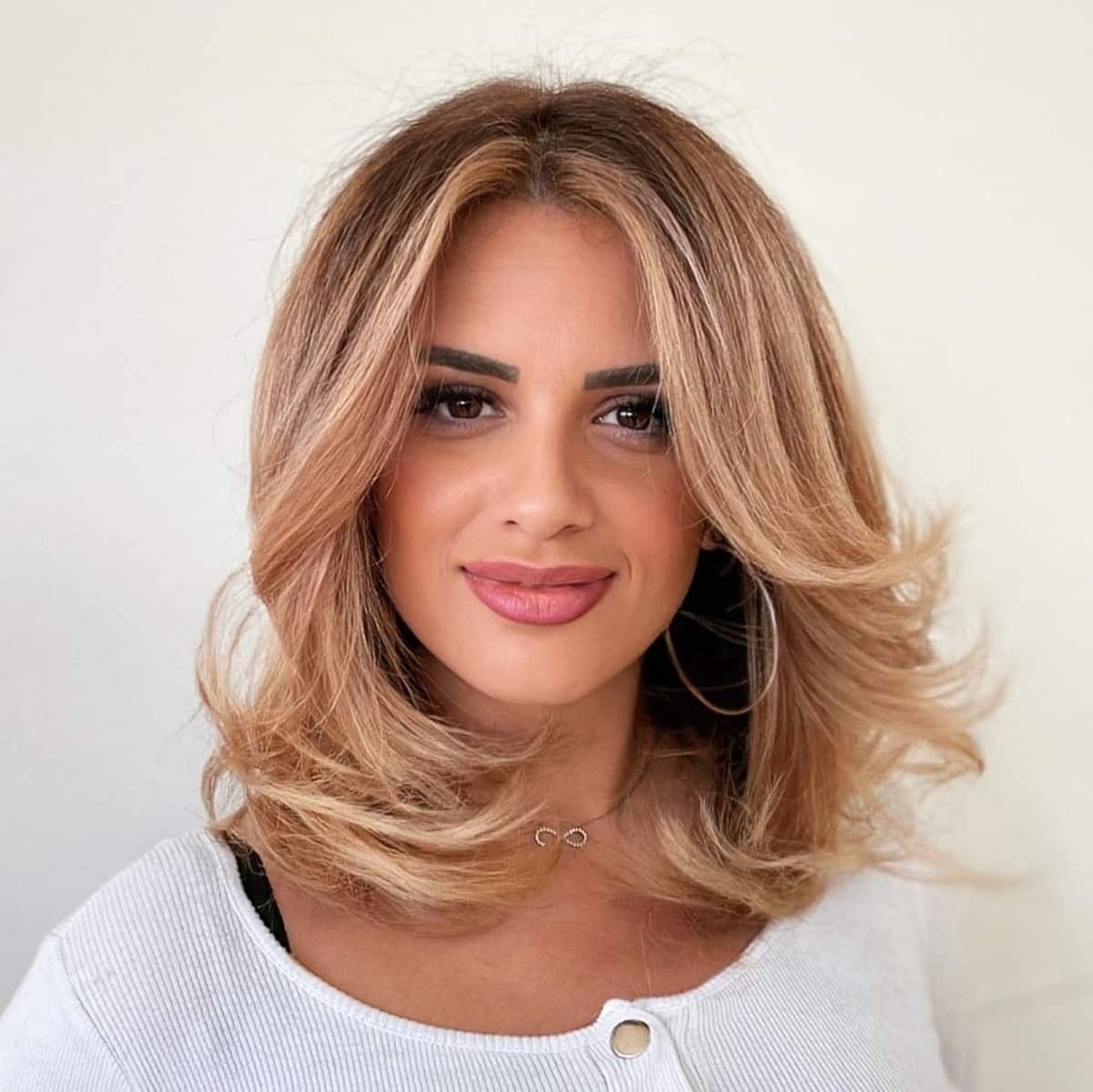29 top idées de coupes de cheveux mi long dégradé 26