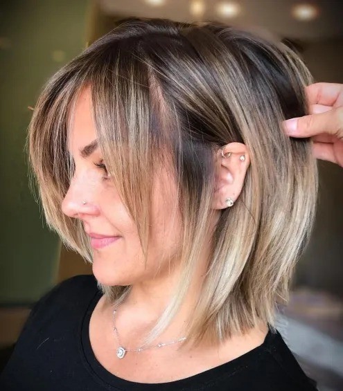 Les 50 plus belles coupes mi long femme 25 Les 50 plus belles coupes mi long femme 25
