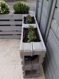 28 idées pour fabriquer une jardinière en palettes 6 28 idées pour fabriquer une jardinière en palettes 6