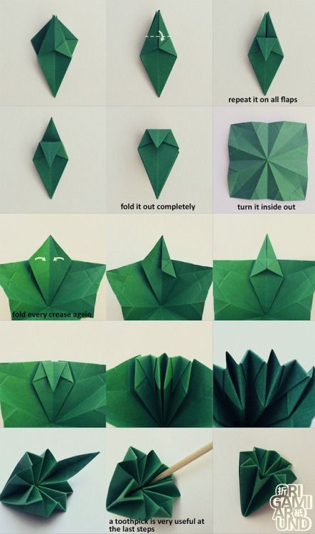 28 tutos & idées d'origami de Noël faciles à faire 20