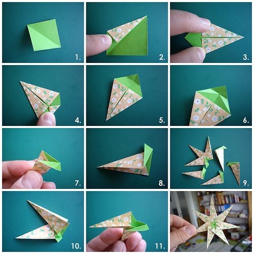 28 tutos & idées d'origami de Noël faciles à faire 21