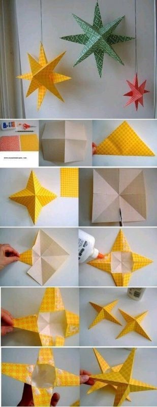 28 tutos & idées d'origami de Noël faciles à faire 27