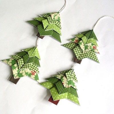 28 tutos & idées d'origami de Noël faciles à faire 5