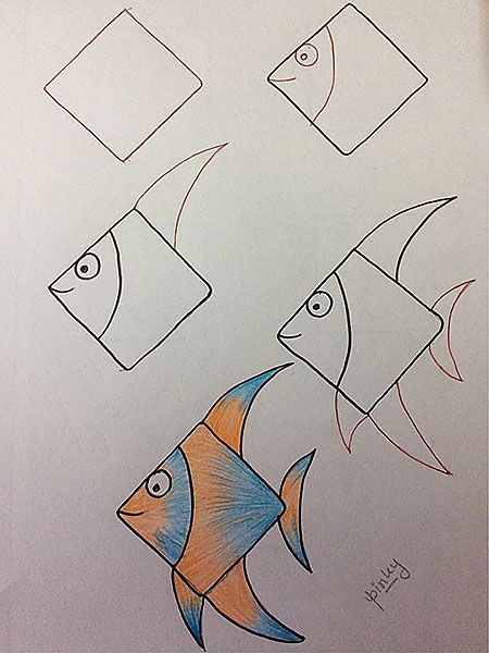45 idées pour apprendre à dessiner à un enfant 29
