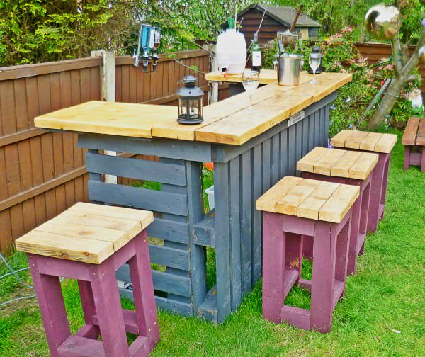 11 idées fantastiques pour transformer de vieilles palettes en meubles de maison 3