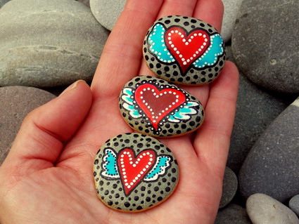 35 idées pour décorer votre jardin avec des pierres peintes 32 35 idées pour décorer votre jardin avec des pierres peintes 32