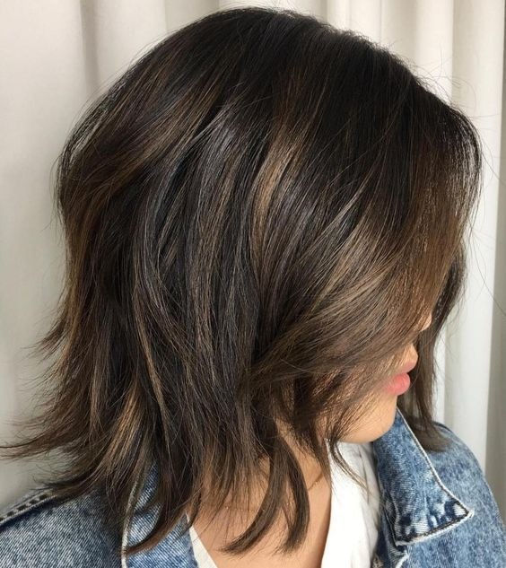 Les 50 plus belles coupes mi long femme 33 Les 50 plus belles coupes mi long femme 33