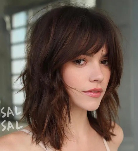 Les 50 plus belles coupes mi long femme 34 Les 50 plus belles coupes mi long femme 34