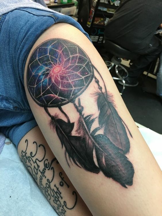 50 top idées de tatouages attrape-rêves 36 50 top idées de tatouages attrape-rêves 36