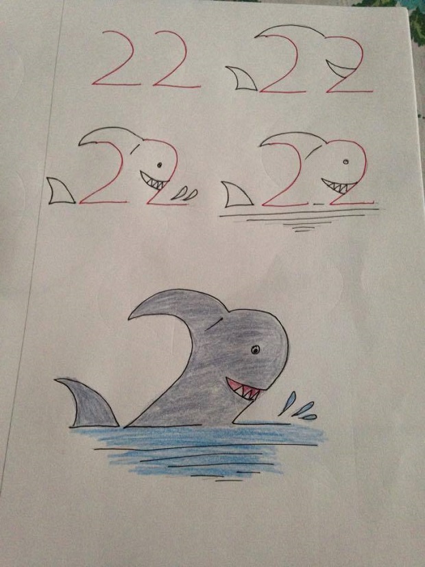 45 idées pour apprendre à dessiner à un enfant 40