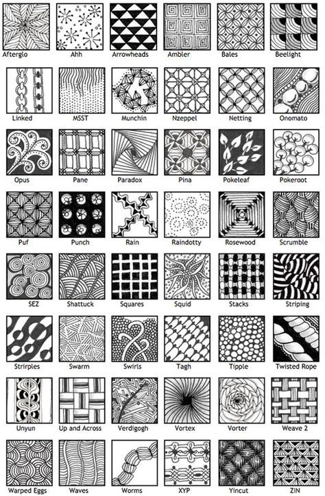 83 top idées tutos pour apprendre à faire un zentangle 9