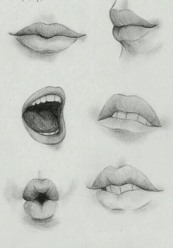 42 top idées & tutos de dessin de bouche : pour apprendre à dessiner des bouches 35 42 top idées & tutos de dessin de bouche : pour apprendre à dessiner des bouches 35