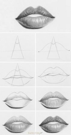 42 top idées & tutos de dessin de bouche : pour apprendre à dessiner des bouches 36 42 top idées & tutos de dessin de bouche : pour apprendre à dessiner des bouches 36