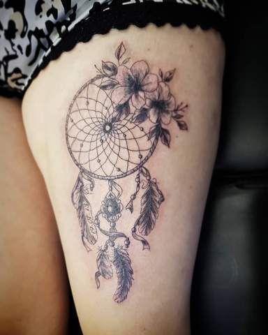 50 top idées de tatouages attrape-rêves 43 50 top idées de tatouages attrape-rêves 43