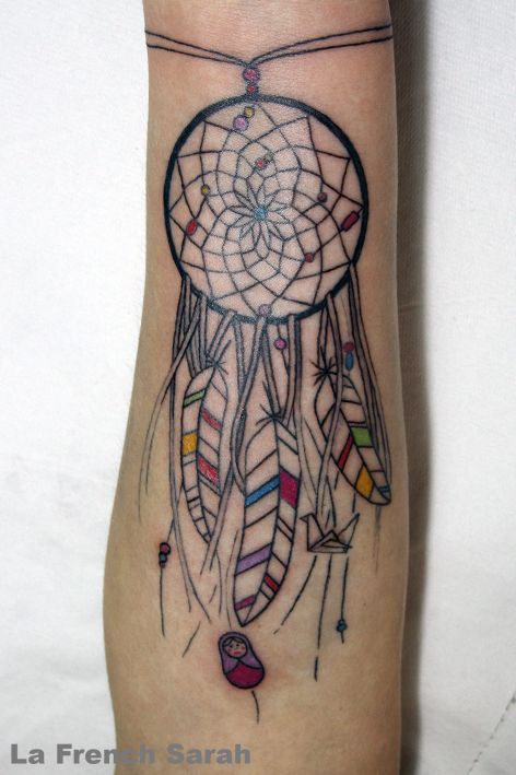 50 top idées de tatouages attrape-rêves 44 50 top idées de tatouages attrape-rêves 44