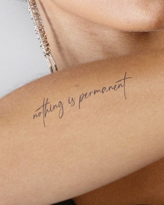 50 top idées de tatouages phrase 45