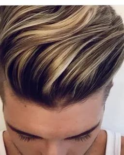 47 top idées de mèches blondes pour homme 6 47 top idées de mèches blondes pour homme 6