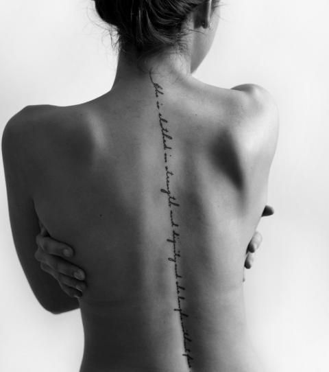 50 top idées de tatouages phrase 48