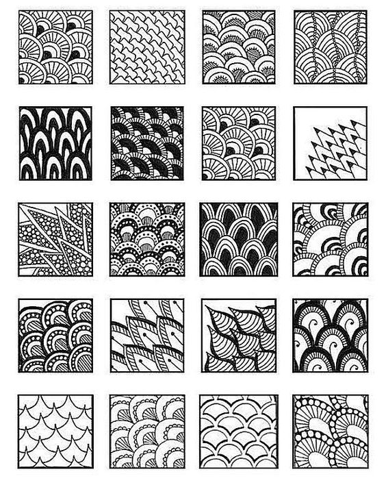 83 top idées tutos pour apprendre à faire un zentangle 10