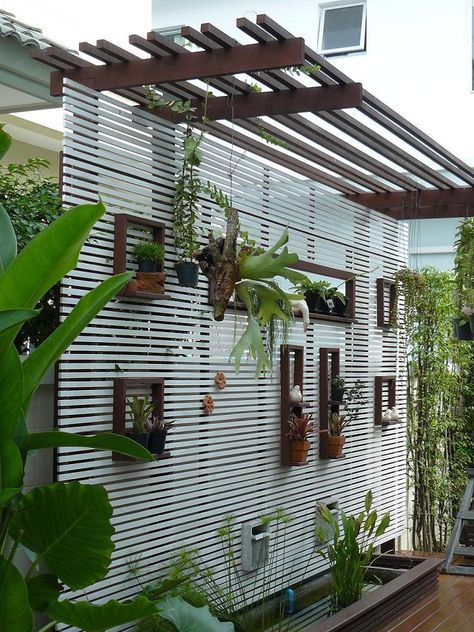 11 super idées de décorations murales extérieures 6